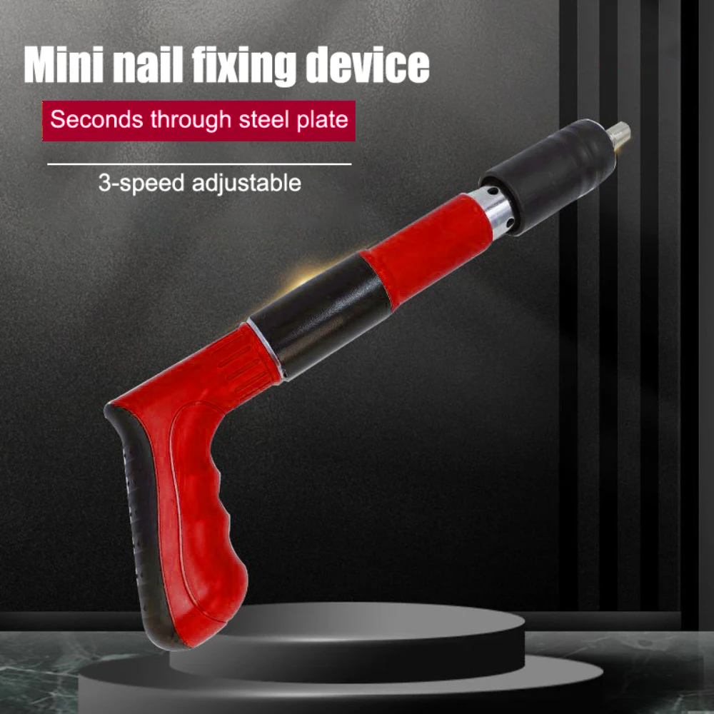 

Portable Home Fit Up Metal Plate Nailer Multi-function Wall Fastening Tool Labor-Saving Nail Machine Wall NailsShooting Machine