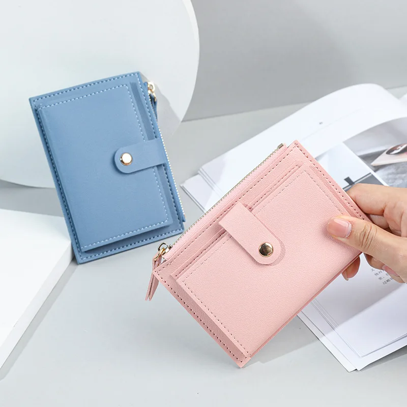 New Purses for Women Ladies Wallet Luxury Keychain Coin Purse Short Hasp  Card Holder Female Korea Cute Wallets High Quality 2023 - AliExpress