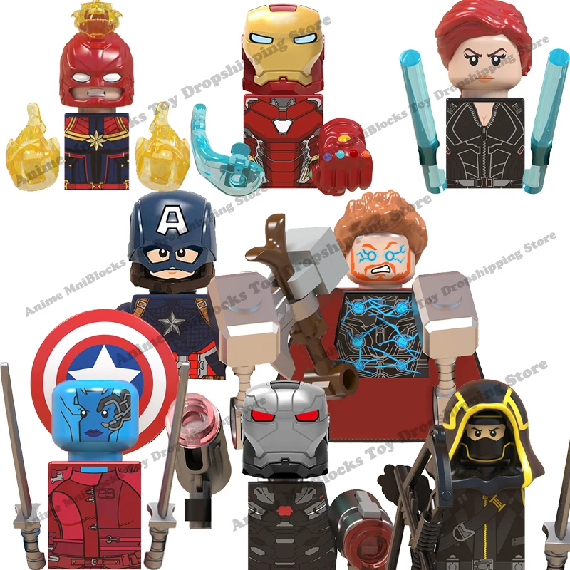 

WM6056 heroes blocks Disney anime bricks mini action toy figures building blocks Assemble toy gift