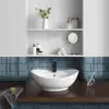 Swiss Madison Well Made Forever SM-VS211 Ivy 23" Oval Ceramic Vessel Sink, Glossy White 4