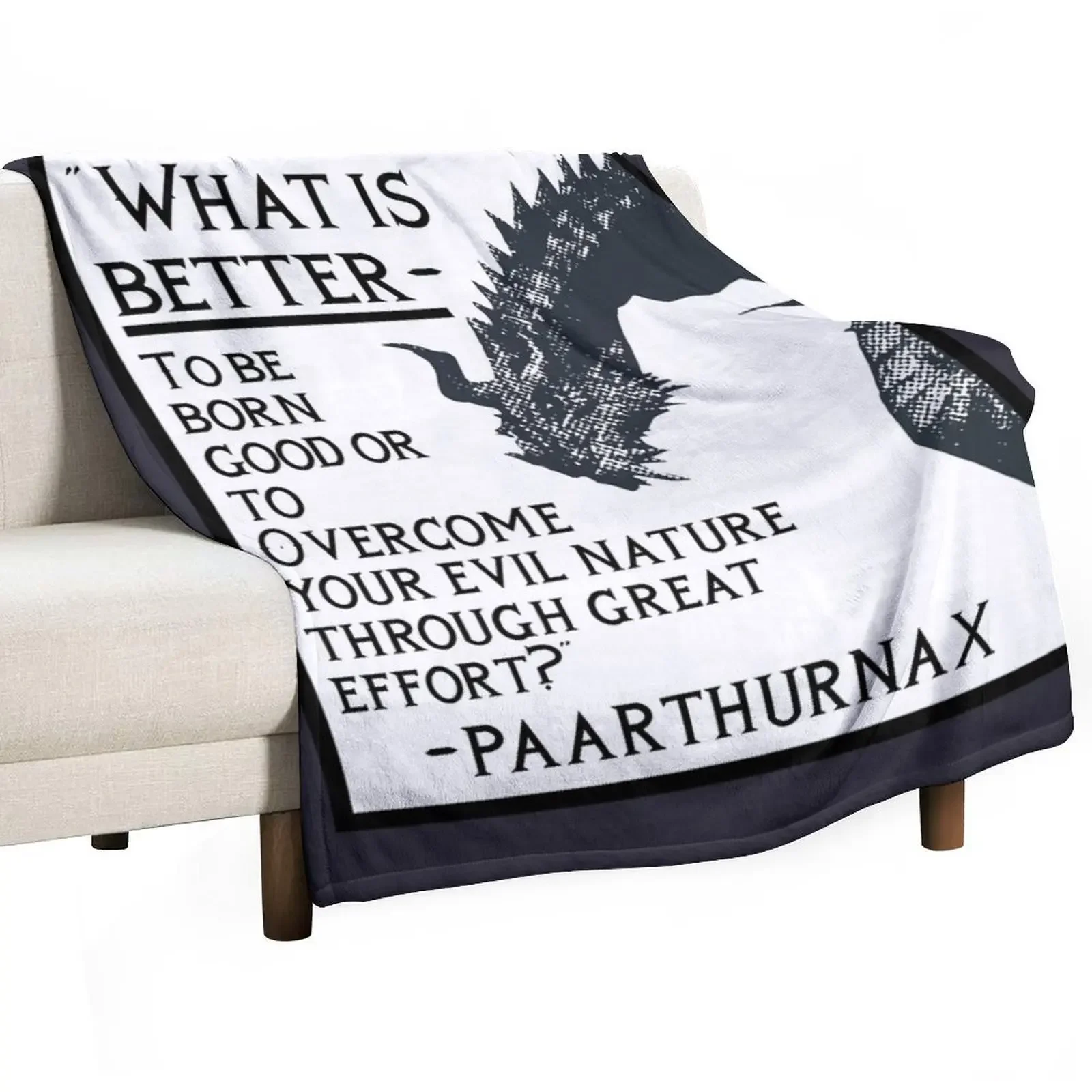 

Wonderful Memory Paarthurnax Quote Graphic For Fan Throw Blanket Bed covers bed plaid for winter Luxury Throw Blankets