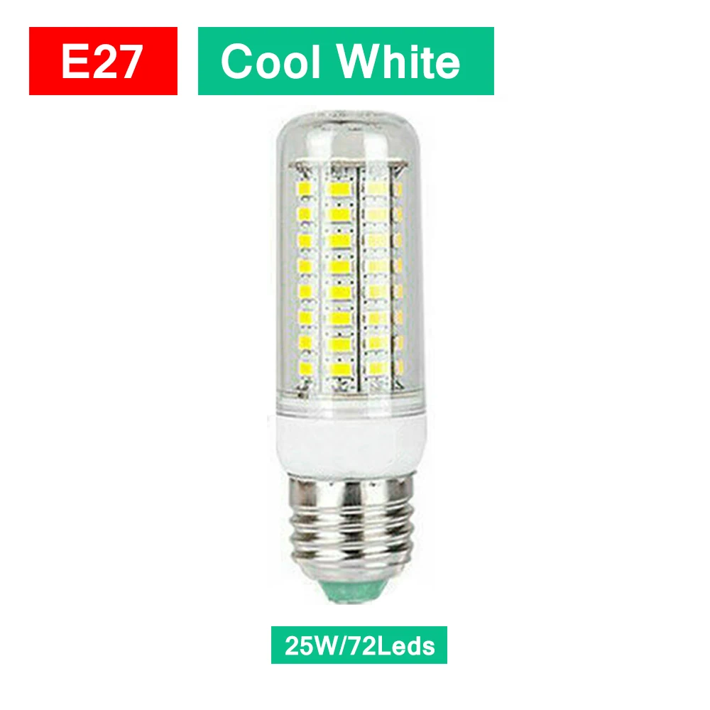 15PCS LED Corn Bulb E27 E14 B22 7W 12W 15W 20W 25W 5730SMD Globe Lamp Spot Light