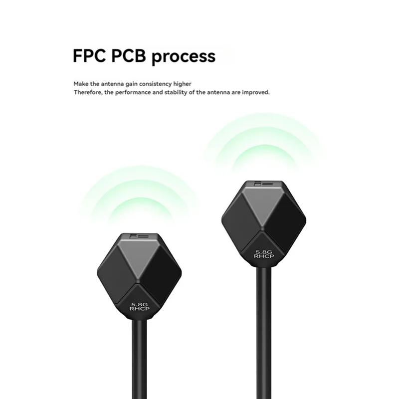 5.8Ghz 2.4Dbi FPV 안테나 SMA 60Mm 안테나 LHCP/RHCP FPV 레이싱 드론 액세서리 부품