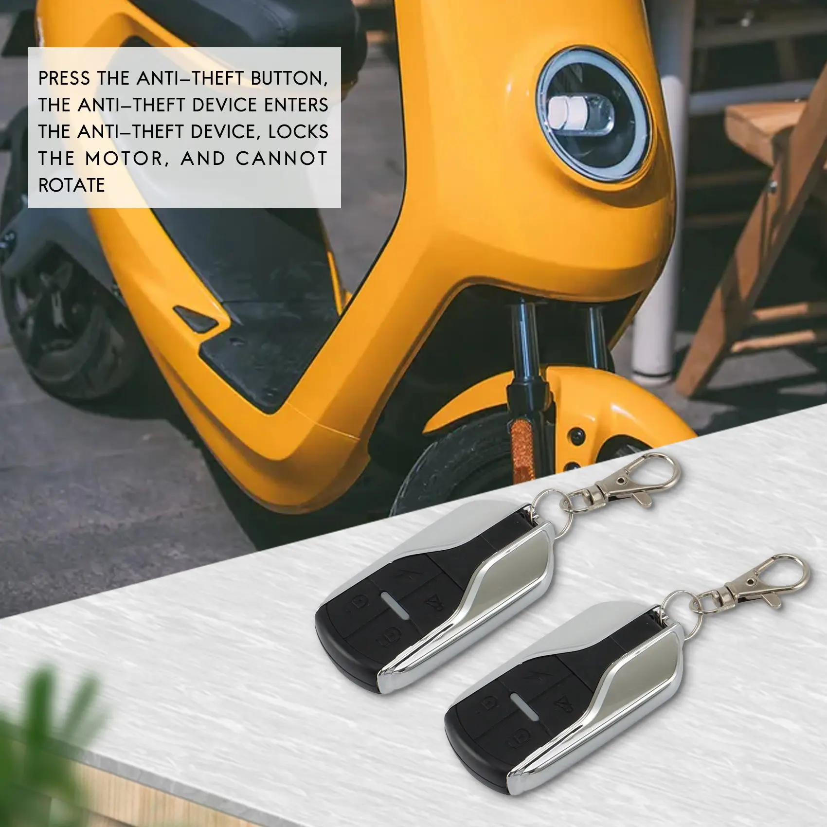 Ebike 경보 시스템, 전기 자전거, 스쿠터, 브러시리스 컨트롤러용 스위치 2 개 포함, 36V, 48V, 60V, 72V
