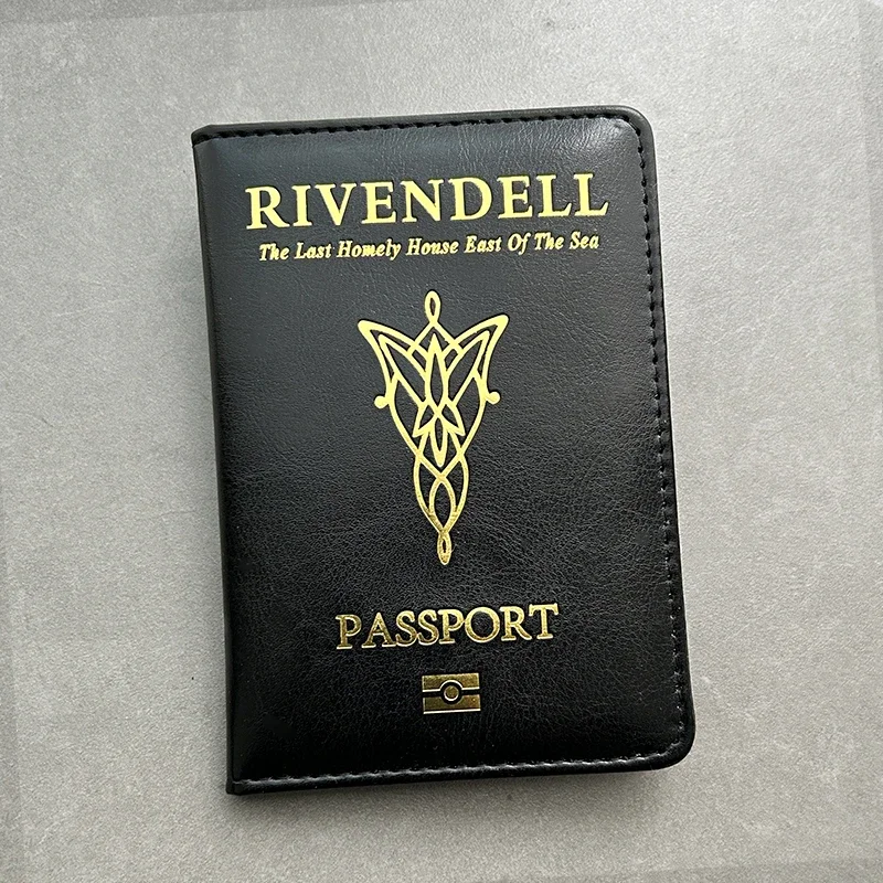 Passport Holder for Rivendell Anime Travel