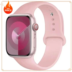 Premium Silicone Strap for Smartwatch - Versatile and Durable Design (Vintage Rose)