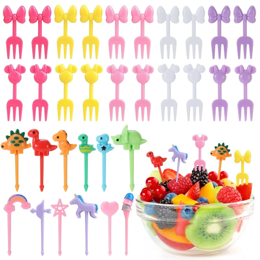 Children's Food Pick Fruit Food Toothpick Lunch Box Decorative Accessories food toothpick