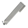 Bathroom Shower Door Back Hook Stainless Steel Hooks Glass Door Shower Towel Rack  Bathroom Bathrobe Hanger Holder Hooks 1