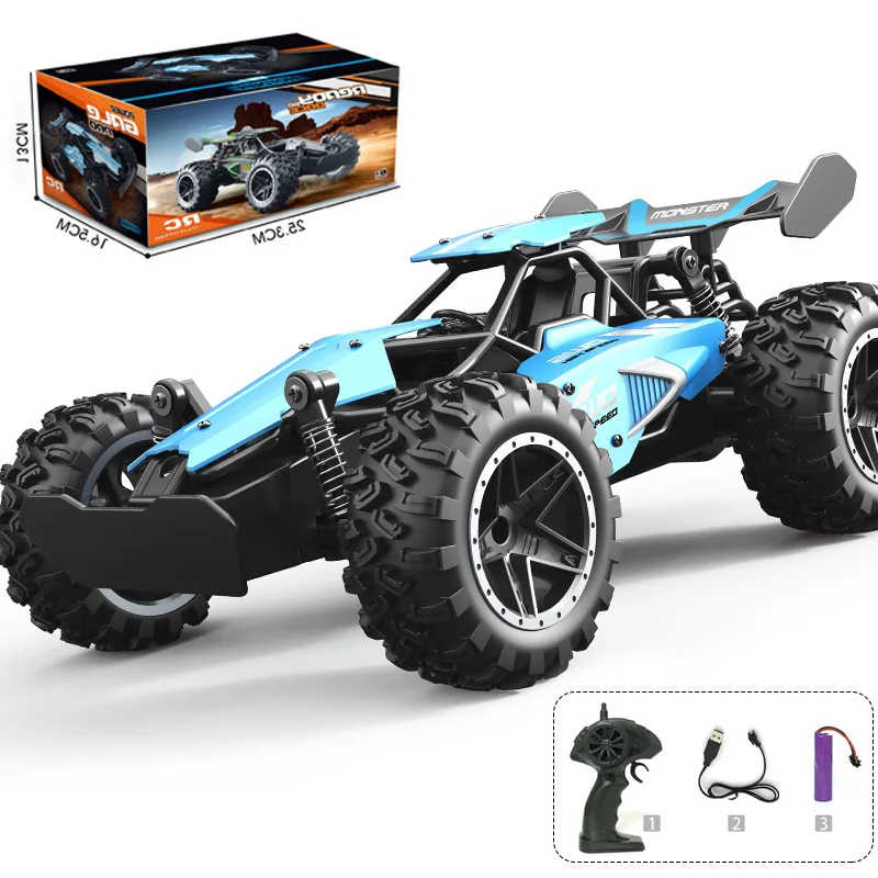 Wireless New 2.4g unexpectedly racing car 1:18 remote control speed car RC model car 15km/h competitive remote control car