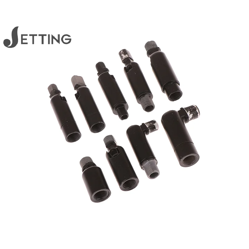 LED Lamp Parts Universal Head Metal Rocker Steering Pipe Bracket M8 M10 Tooth for DIY Spotlight M8 Flexible Tube lamp holder,lamp bulb holder,lamp base,led lamp base