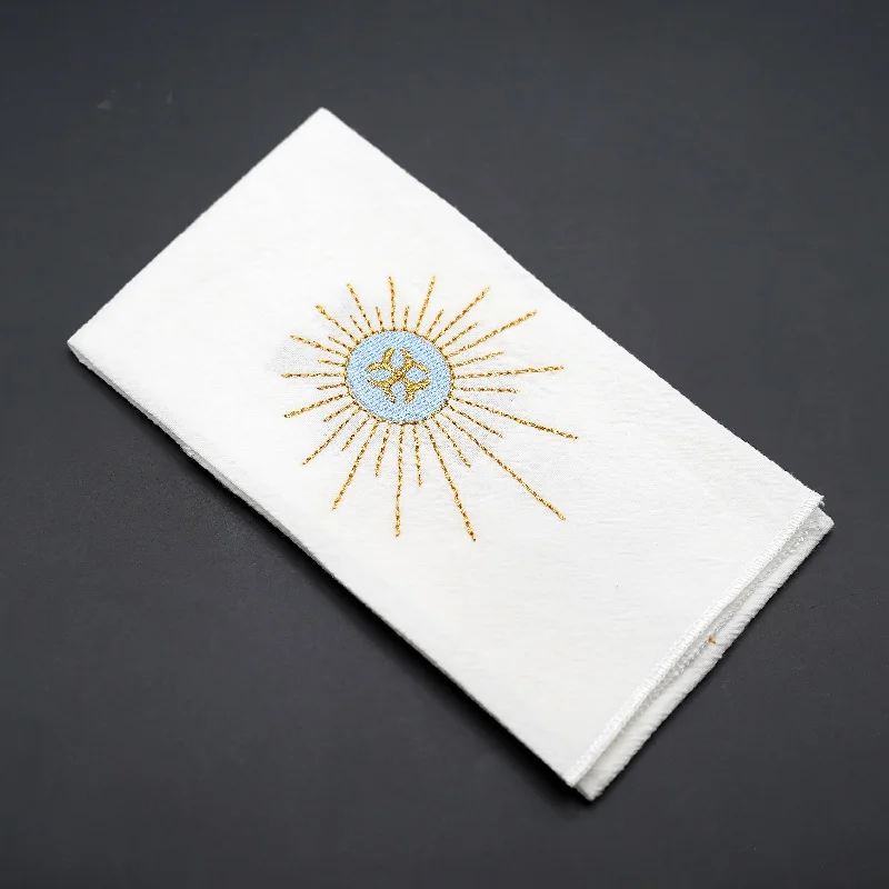 Embroidered Holy Grail Altar Pall Mass Mat Corporal Purificator Torium ...