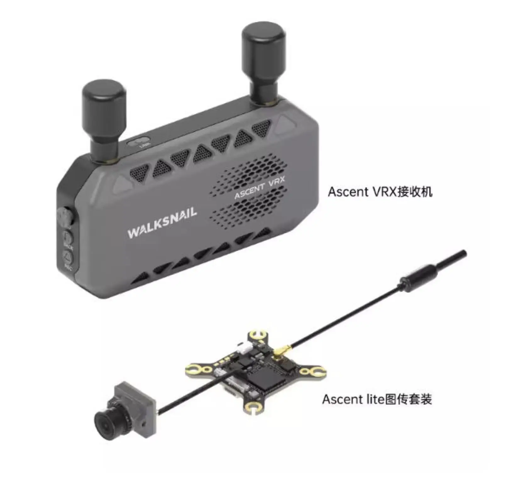 Walksnail Avatar VRX 1080P 4KM Récepteur FPV pour Drone