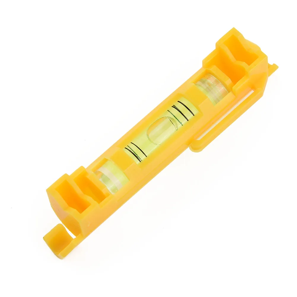 

2pcs Horizontal Bubbles 75x12.5mm Acrylic+plastic Mini-level Wire-level Tools High Precision Portable Efficient Tools