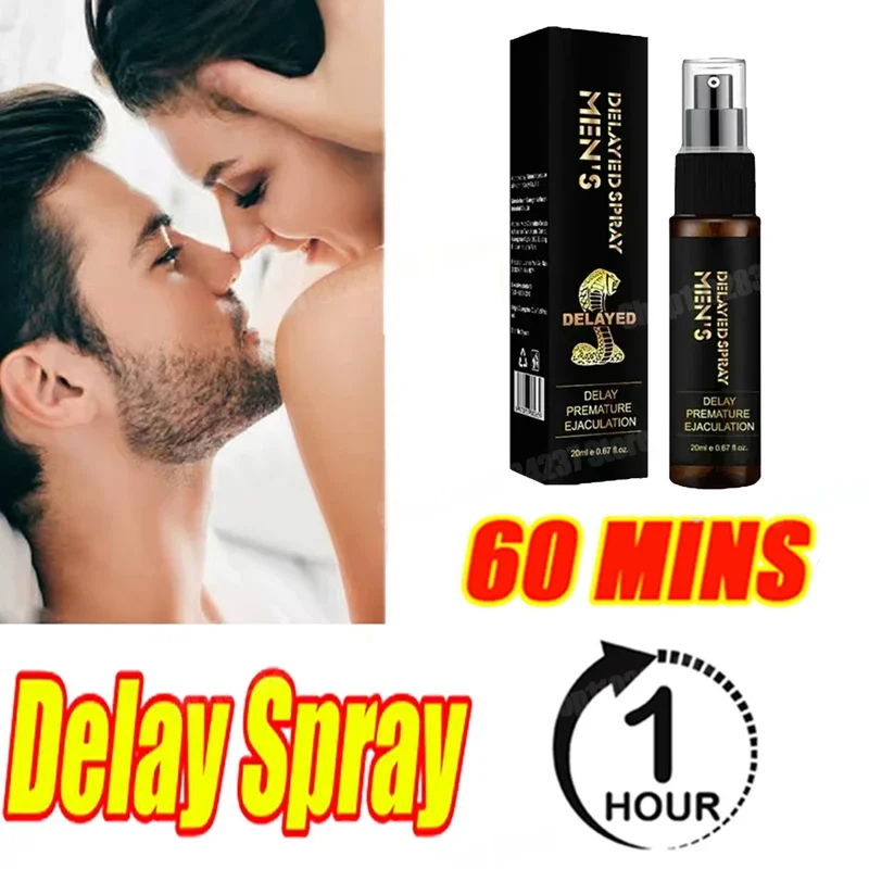 Man Erection Long Lasting Penis Spray Endurance Sex Prolong Ejacultation Delay LAST LONGER