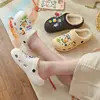New Toy Story Alien Add Fluff Hole Sandals Adult Slippers Removable Accessories Eva Anime Home Beach Shoes Autumn Winter Shoes 2