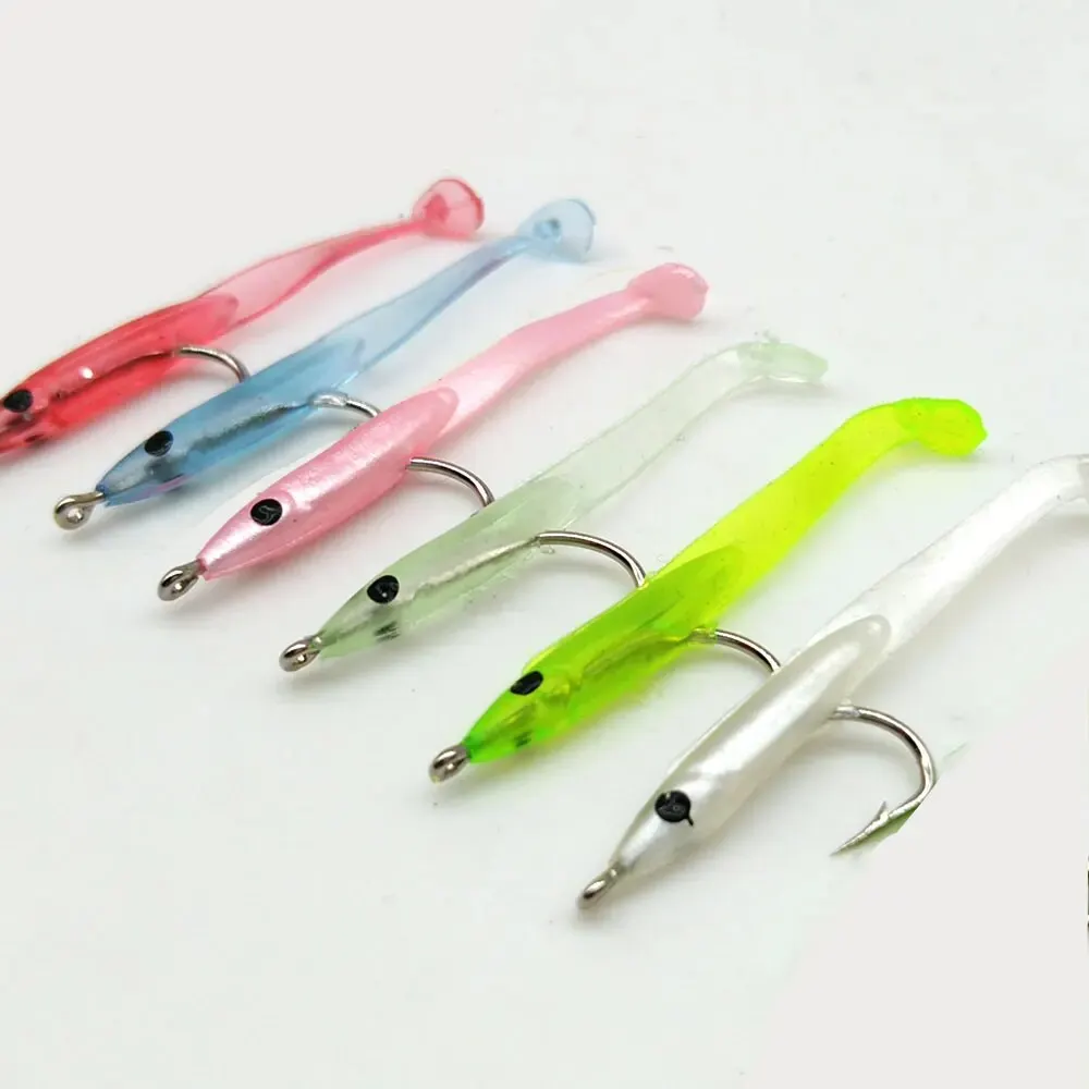 Description Picture 2 of itemSUNMILE 30pcs Eel Soft Fishing Lure 35mm PescaTackle Wobblers Fish Lures Carp Leurre Souple Soft Baits