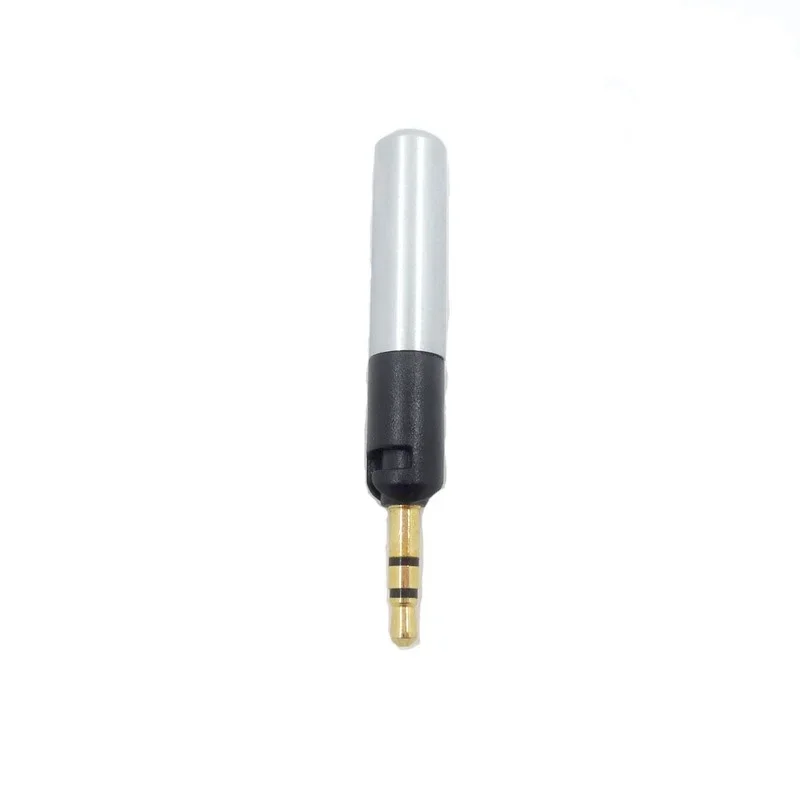 헤드폰 교체 DIY 오디오 수리 부품 플러그 어댑터, 오디오 테크니카 ATH-M70X M50X M40X 헤드폰 잭 플러그 핀 실버