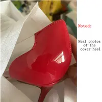 2025 Spring Summer New Fairy Wind Pointy High Heels Female Love Shaped Transparent Sandals Sexy Party Pumps - Image 2