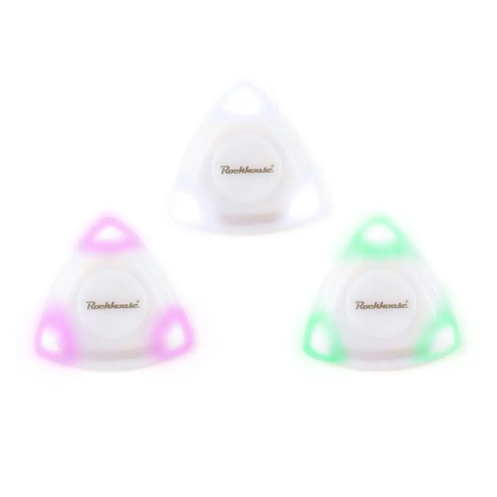 LED Light Touch Electric Guitar Bass Acoustic Guitar Picks Luminous Picks Plectrum Ukulele Picks Glowing Picks