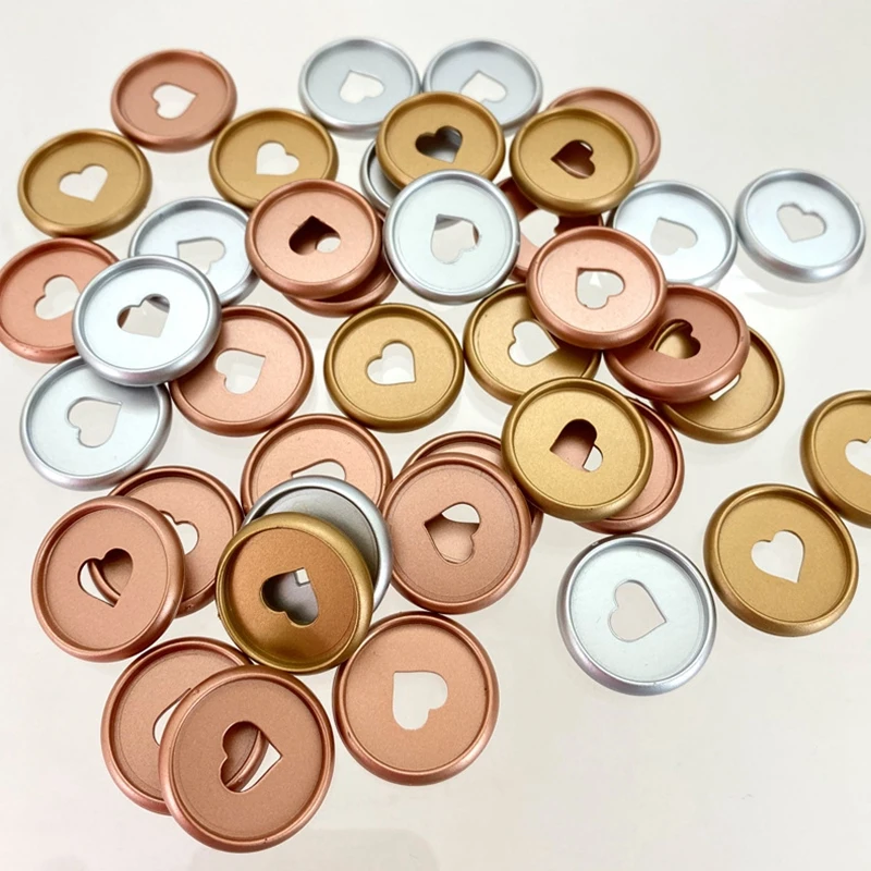 11pcs/30pcs 디스크 바인딩 책 Discbound 확장 플라스틱 매트 마무리 심장 바인더 반지 DIY 노트북 기획자 A20-S7