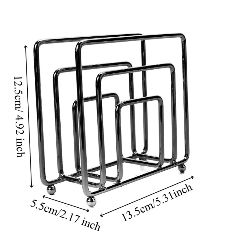 Description Picture 2 of itemStorage Holder Iron Vertical Tissue Holder for Household and Daily Use
