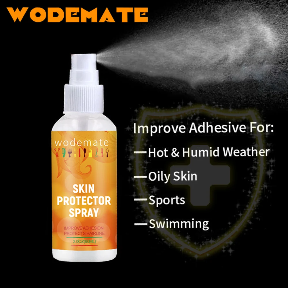 Wig Glue Hair Bonding Glue Lace Wig Glue Scalp Protector For Wig Glue Waterproof Skin Protection Lace Glue Primer Fast Drying Prevents Irritation From Tape Adhesive