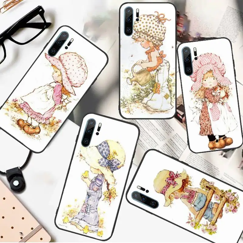 Custodia Per Telefono Sarah Kay Bambina Per Huawei Honor Mate 30 40 50 20 8 70 5 9 10 Pro P X I S Y Lite Nova