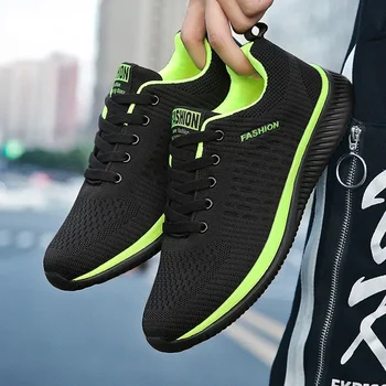 Athletic Shoes for Men Shoes Sneakers Black  Casual Men Women Knit Sneakers Breathable Athletic Running Walking Gym Shoes 1