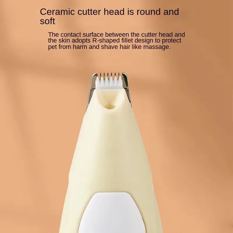 Rechargeable Pet Hair Trimmer Low Noise Grooming Tool for Cat Dogs