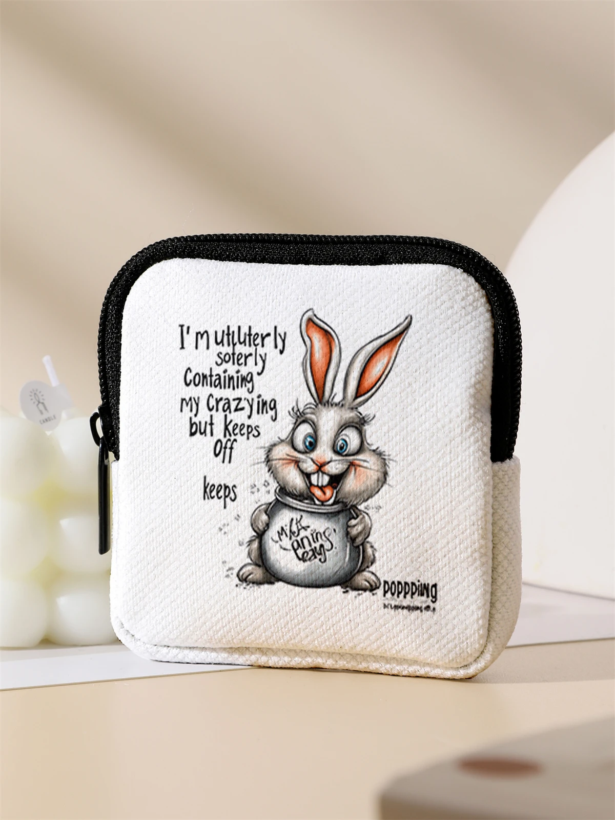 Large capacity coin wallets with rabbit patterns, digital printed wallets, and storage bags are ideal choices for gift giving
