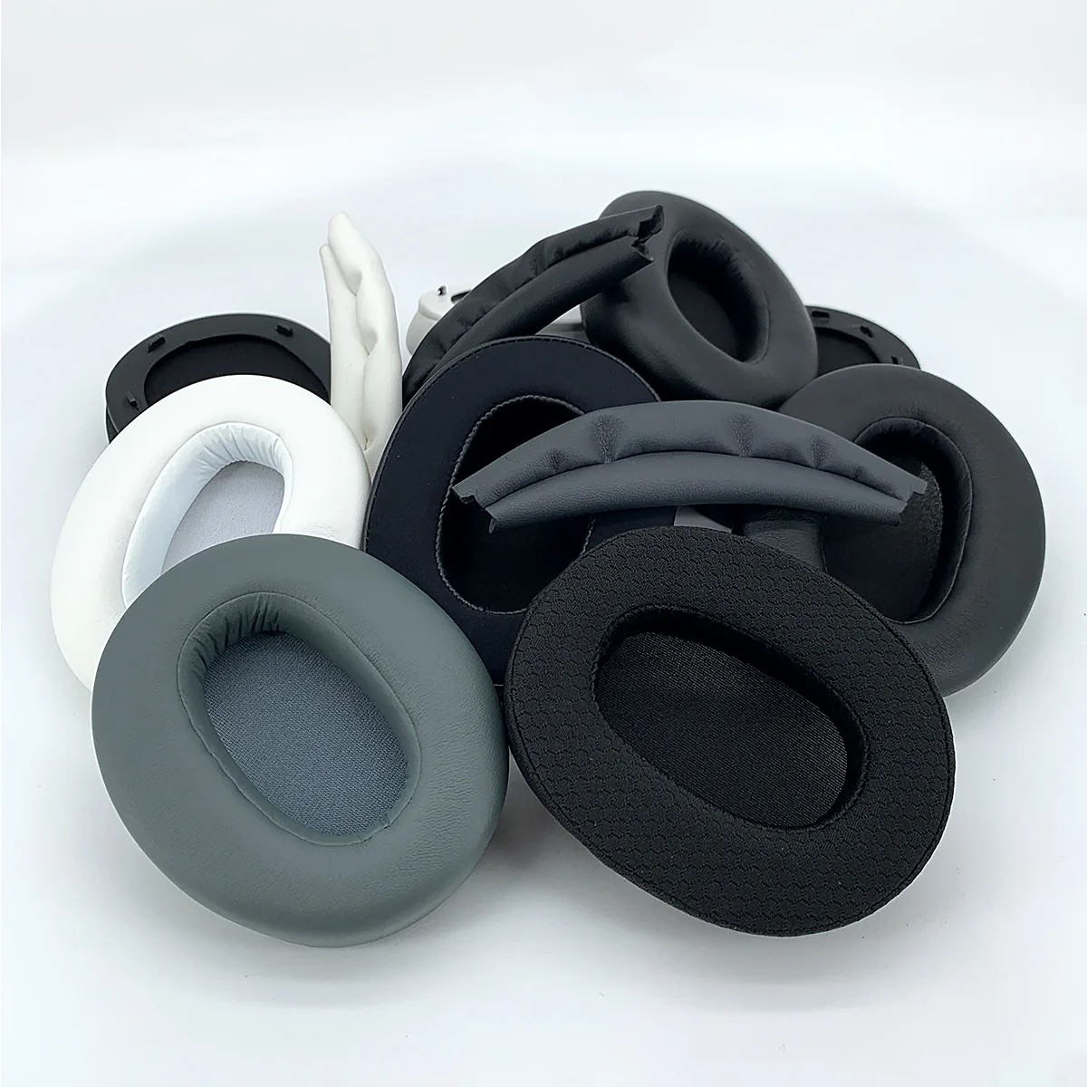 Replacement Breathable mesh fabric Earpads for Sony WH-ULT900N ULT WEAR Headphones Earmuff Earphone Repair Parts