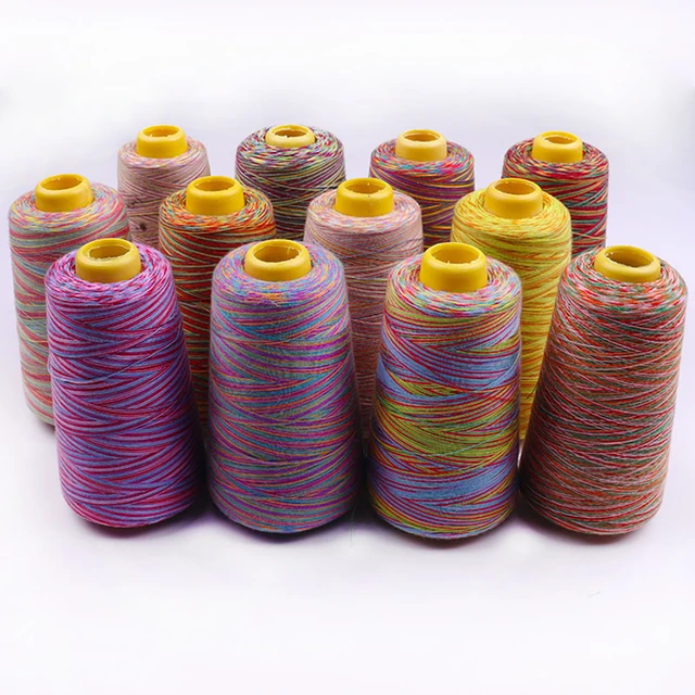 100% Polyester Sewing Thread Spools 3000M 40/2 Polyester Threads For Sewing  Sewing Machine And Hand Quilting Repair Works Black - AliExpress