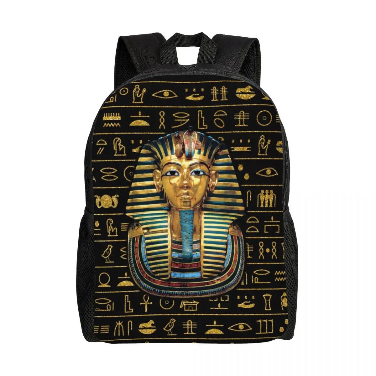 

Egyptian Eye Of Horus Travel Backpack Women Men School Laptop Bookbag Ancient Egypt Hieroglyphs College Student Daypack Bags