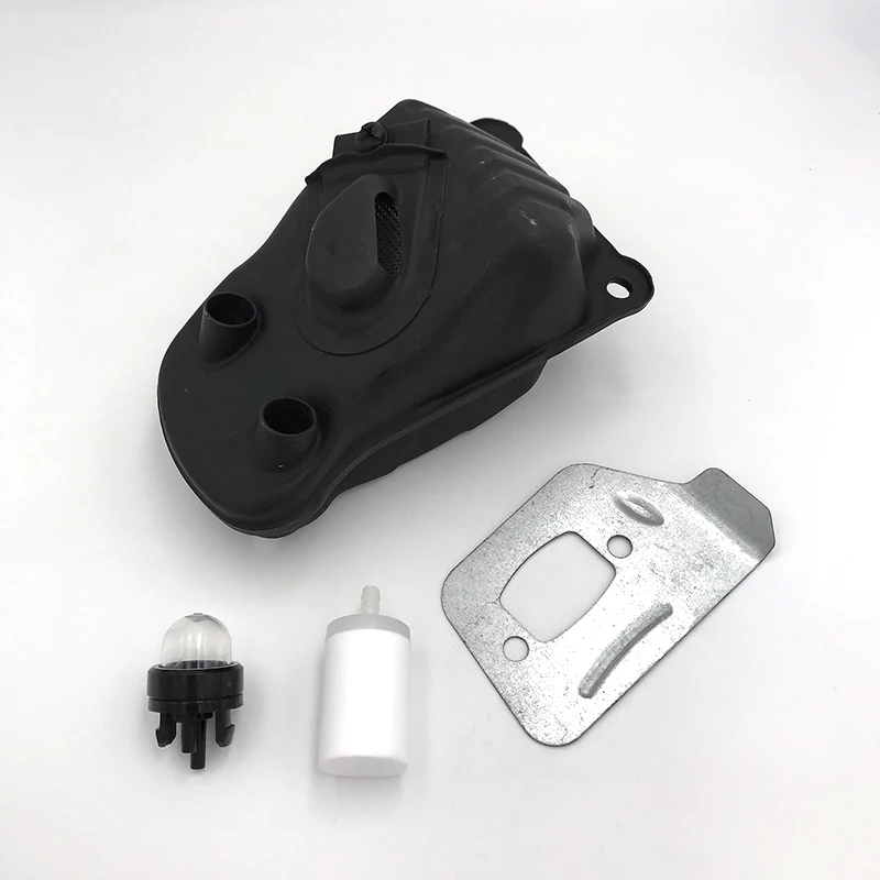 Muffler Silencer Deflector Plate Kit For Husqvarna 550 XP 545 550XP Chainsaw Primer Bulb Fuel Filter Replacement Parts 523052602 5