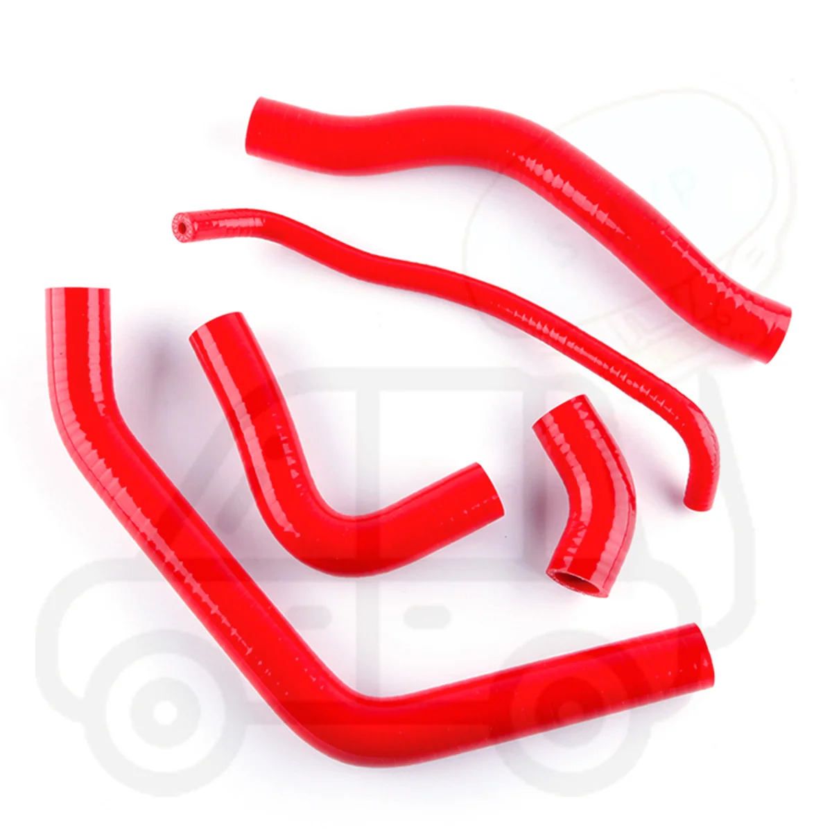 

For 1995 1996 1997 1998 Honda CBR600F3 CBR 600 F3 Silicone Coolant Radiator Hose Motorcycle 3-ply Upper and Lower 5PCS 10 Color