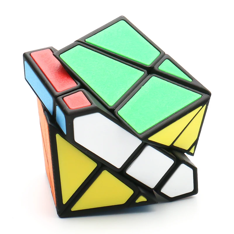 ZEPUZZLES Xsquared Crazy Fisher 2x3x3 FDM 3D 프린팅 블랙 타일 매직 큐브 트위스트 베기 퍼즐 지능 장난감 두뇌 티저