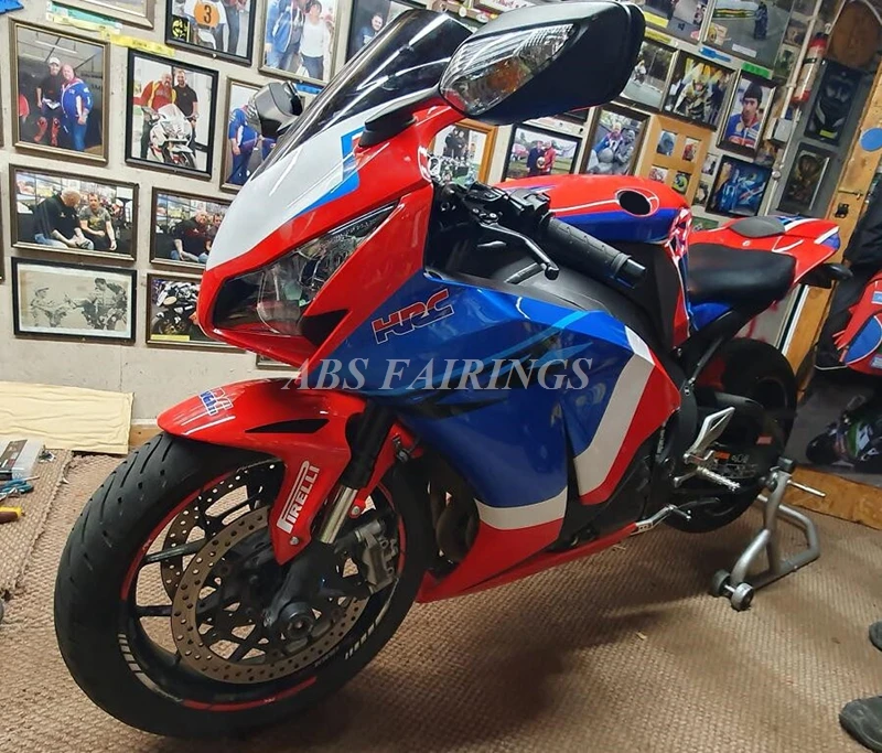 

Комплект обтекателей из АБС-пластика для HONDA CBR1000RR 2012 2013 2014 2015 2016 12 13 14 15 16, комплект обтекателей красного и синего цвета, 4 подарка