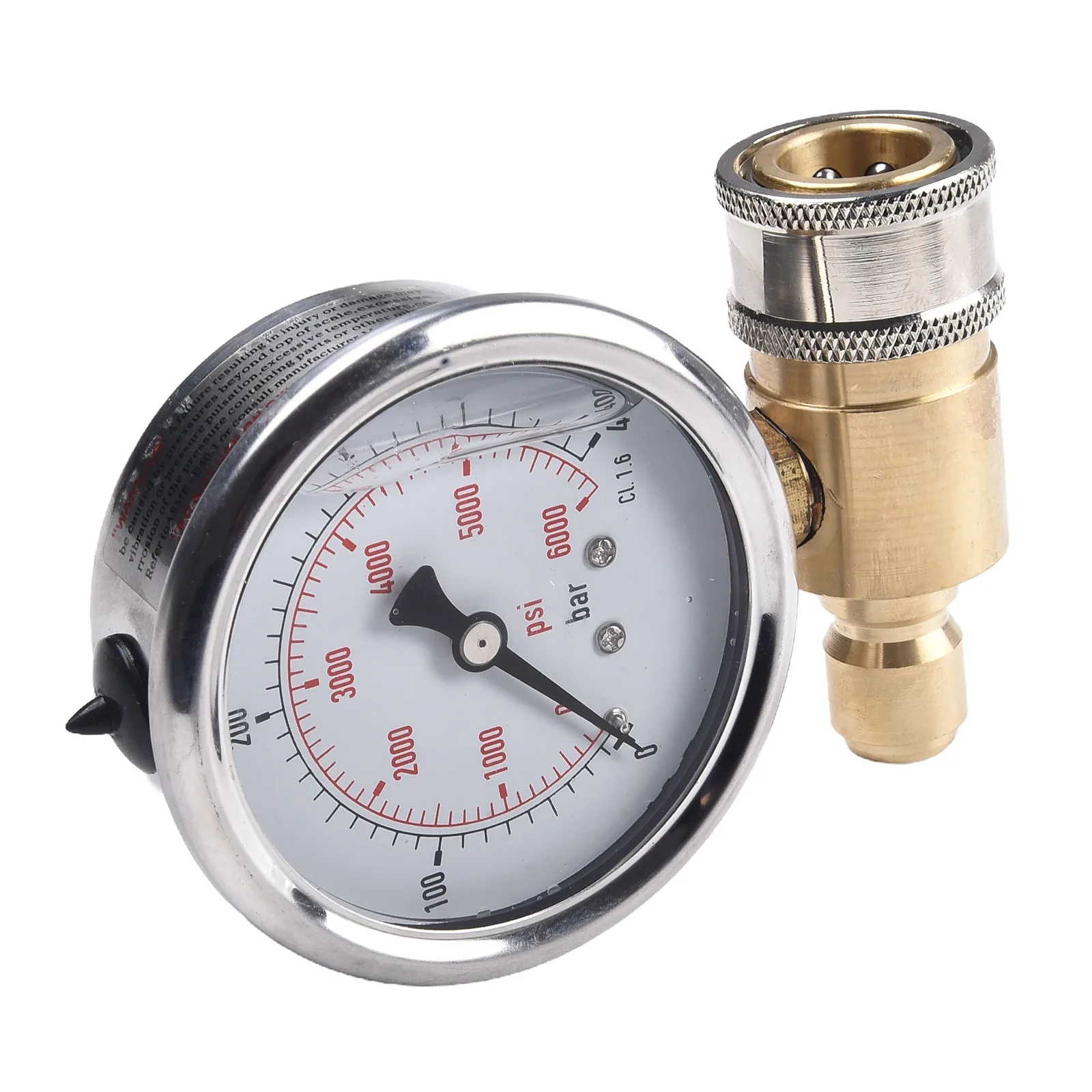 

Манометр с внутренней головкой, высококачественный манометр, устойчивый к давлению, быстрое встраивание, ударопрочный мониторинг