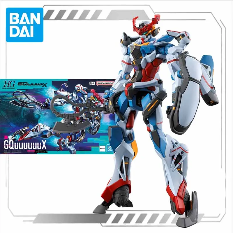 Bandai kit modelo original hg terno móvel gundam gquuuuuux 1/144