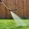 Wash Away The Grime! High Pressure Irrigation Nozzle, Adjustable Spray Outdoor Cleaning Garden Sprayer & Water Hose