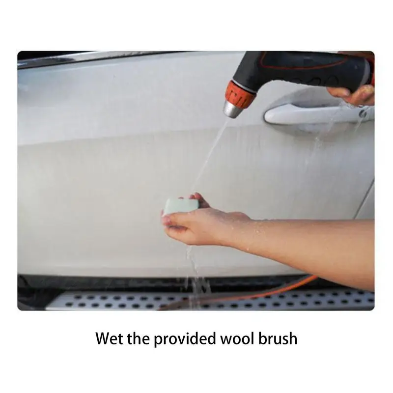 80g Car Glass Polishing Powder Auto Glass Degreasing Film Repair Powder Car Window Scratches Removal Oil Film Powder For Glass