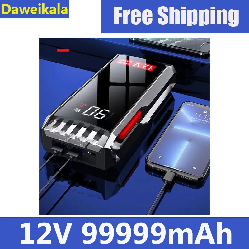 CarJumpStarterStartingDeviceBatteryPowerBank12V99999mAh