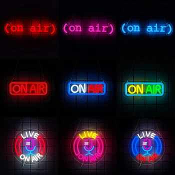 ON AIR Insegna al neon Luci notturne a LED al neon Insegne decorative alimentate tramite USB Camera Bar Pub Negozio Club Garage Decorazione da parete per feste