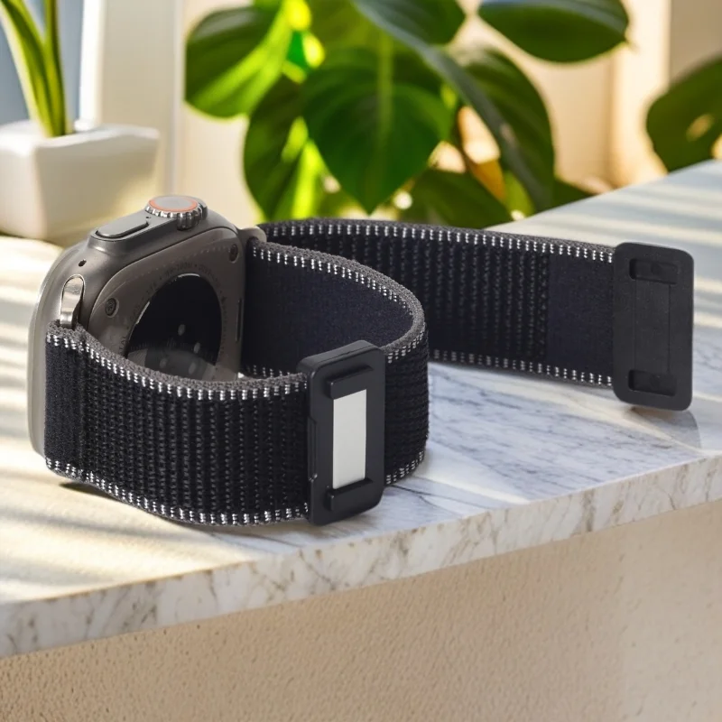 Magnetic Nylon Trail Loop Strap for Apple Watch Ultra Series