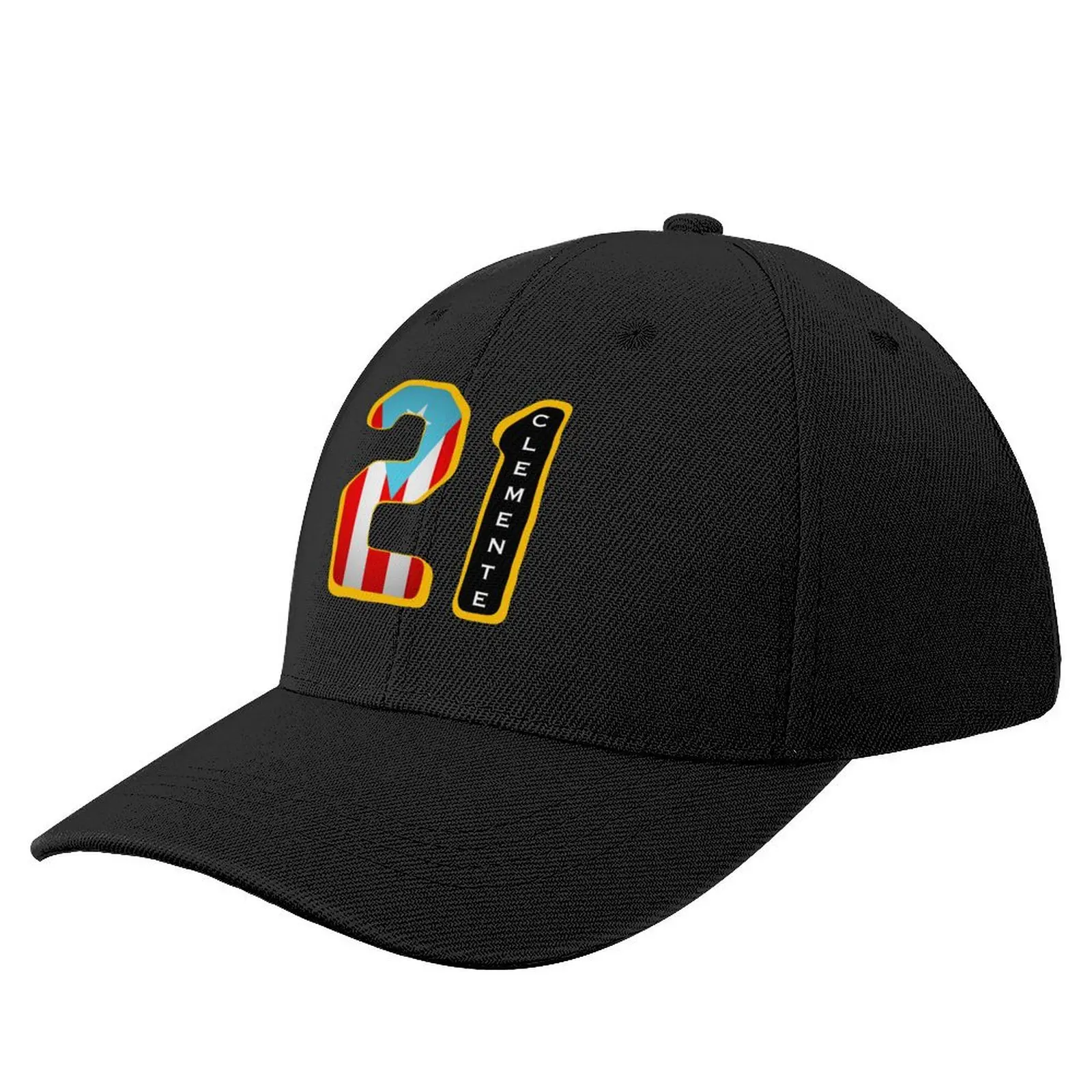 

Roberto Clemente 21 PR Flag Baseball Cap Golf Hat fashionable party Hat Men's Hats Women's