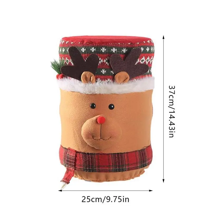 Water Cooler Bottle Cover Christmas Water Cooler Dust Covers Stretchy Bucket Dust Defense Reusable Dispenser