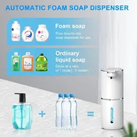 NEW Automatic Soap Dispenser Touchless Foaming Soap Dispenser 380ml USB Rechargeable Electric 4 Level Adjustable For Home 2