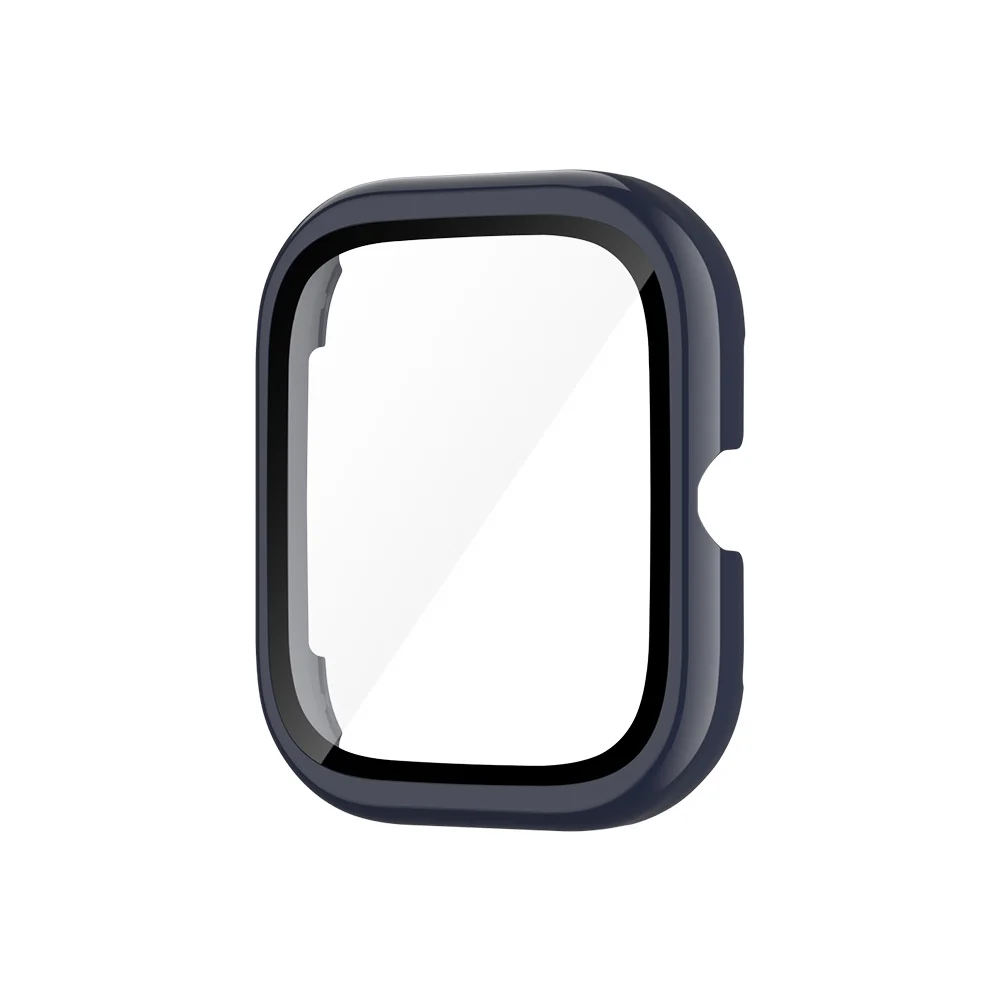 Durable PC + Tempered Glass Full Cover Smart Watch Protector