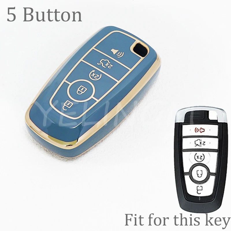 Premium Key Fob Case Cover Bag for Multiple Ford Vehicles
