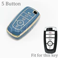 5 Button Gold Grey